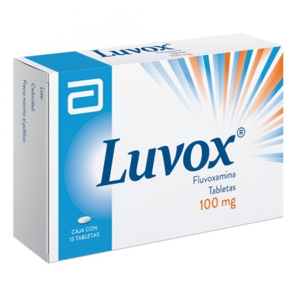 Luvox (Fluvoxamina) 100Mg Tabletas Con 15