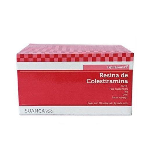 Lipiramina Sobre 4G Con 50 (Resina De Colestiramina) - 7503002772713 -WeCare Pharma