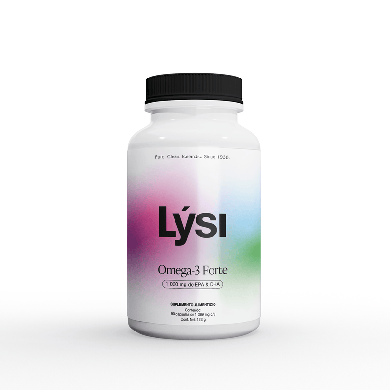 Lysi Aceite De Pescado Omega 3 Forte Con 90 Capsulas 5690548868511