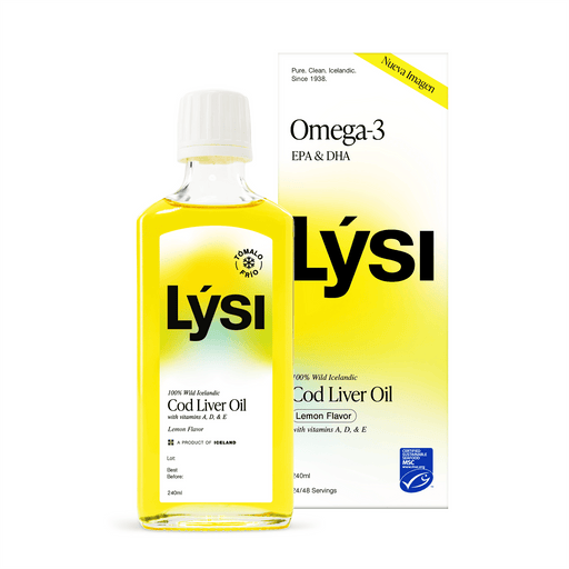 Lysi Omega 3 (Epa/Dha) Sabor Limon Fco 240Ml 5690548863523