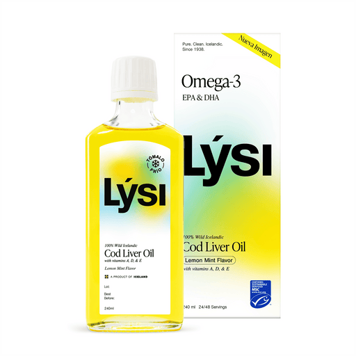 Lysi Omega 3 (Epa/Dha) Sabor Limon Y Menta Fco 240Ml 5690548863554