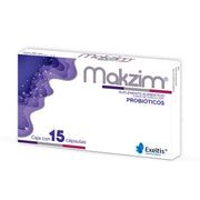 Makzim Probioticos Suplemento Alimenticio Capsulas Con 15 7502235760658 frente 2