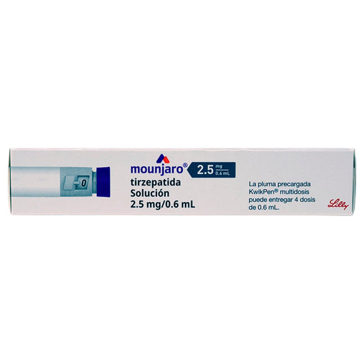 Mounjaro Kiwipen (Tirzepatida) Pluma 2.5Mg/0.6Ml C1 7501082243710