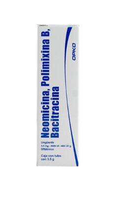 Neoimicina/Polimixina B/Bacitracina Ung Oft 3.5G - WeCare Pharma