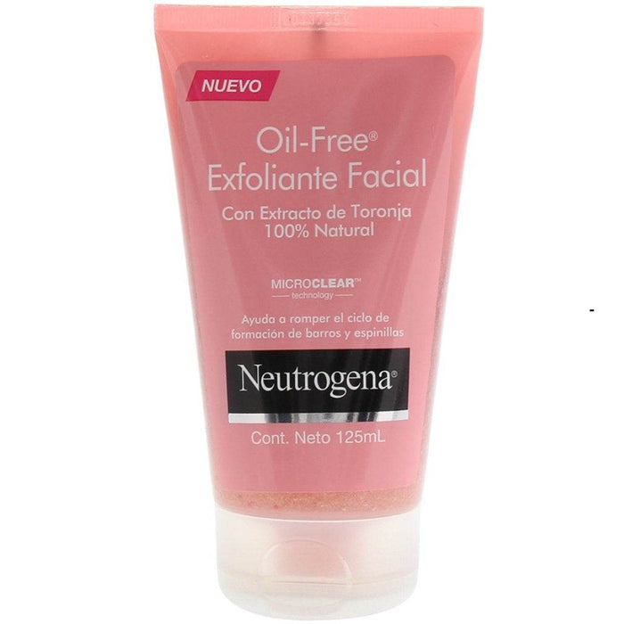Neutrogena Oil Free Exfoliante Facial Con Extracto De Toronja 124Ml - WeCare Pharma