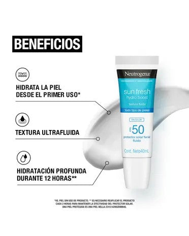 Neutrogena Sun Fresh Fps50 40Ml 7891010256449 perfil 3