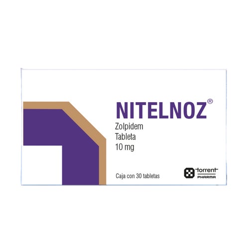Nitelnoz (Zolpidem) Tabletas 10Mg Con 30 8903855081045