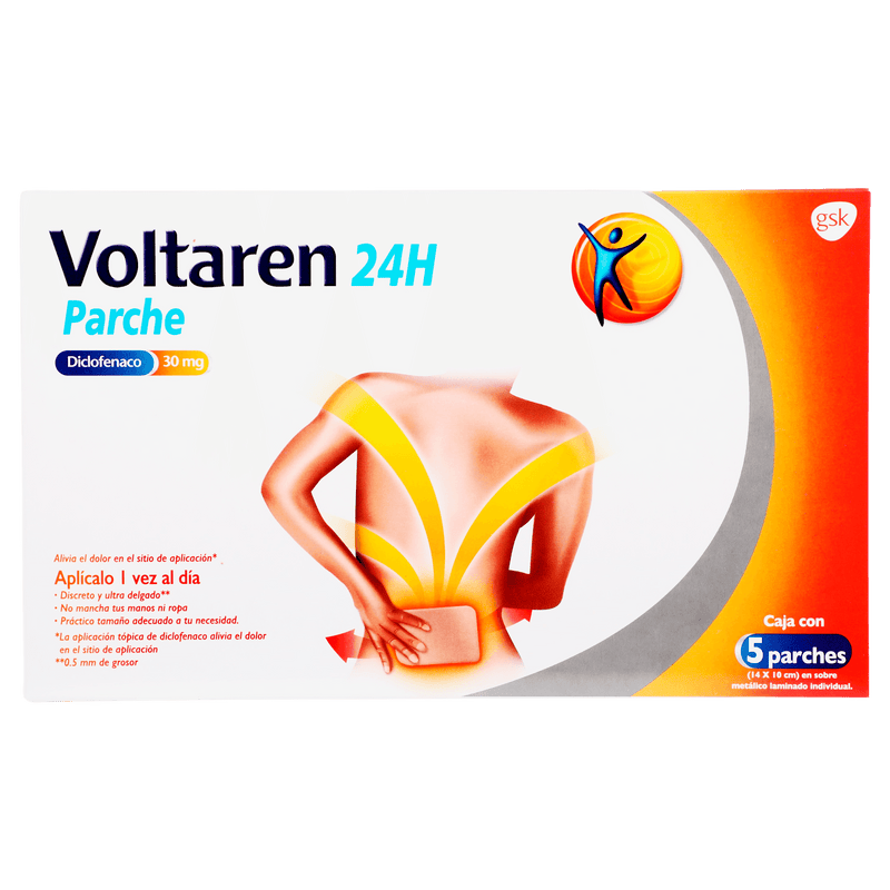 Voltaren Parche 30Mg Con 5 (Diclofenaco) - WeCare Pharma