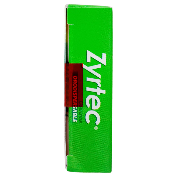 Zyrtec (Cetirizina) Tabletas Orosdispersable 10Mg Con 10 - WeCare Pharma