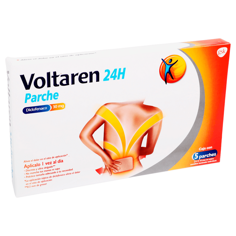 Voltaren Parche 30Mg Con 5 (Diclofenaco) - WeCare Pharma