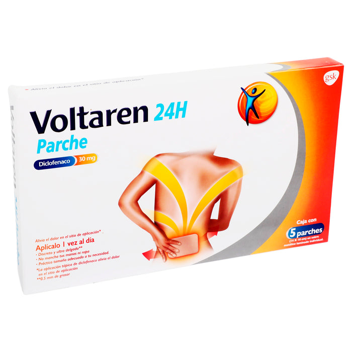 Voltaren Parche 30Mg Con 5 (Diclofenaco) 5 - 7501124816865