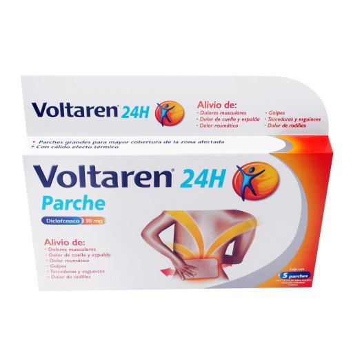 Voltaren Parche 30Mg Con 5 (Diclofenaco) 6 - 7501124816865