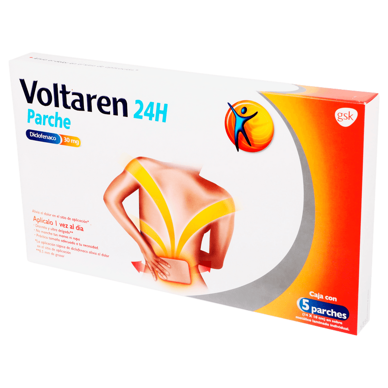Voltaren Parche 30Mg Con 5 (Diclofenaco) - WeCare Pharma