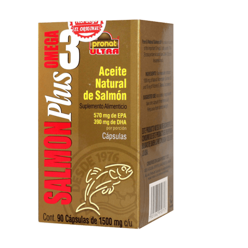 Omega Salmon Plus Pronat 1500Mg Con 90 Capsulas - WeCare Pharma