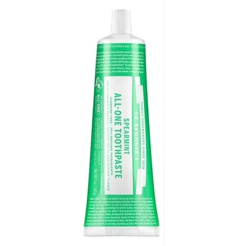 Pasta Dental Hierbabuena 140G Dr Bronners 018787500828