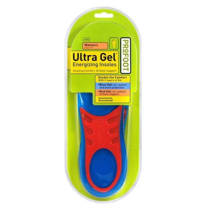 Plantillas Profoot Ultra Gel Para Mujer Talla 6-10 080376020901