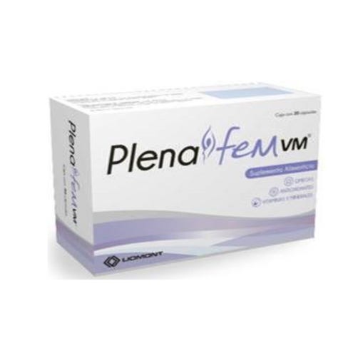 Plenafem Vm Liomont Suplemento Alimenticio Caja Capsulas Con 30 7501299310977