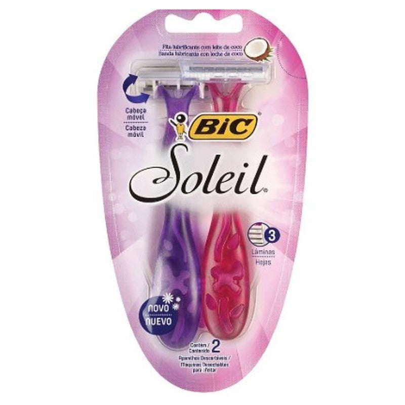 Rastrillo Bic Soleil Cabeza Movil Con 2 070330731745