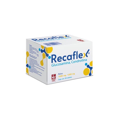Recaflex (Glucosamina/Condroitina) Sob Pvo 1500Mg/1200Mg Con 30 7501300421777 costado 2