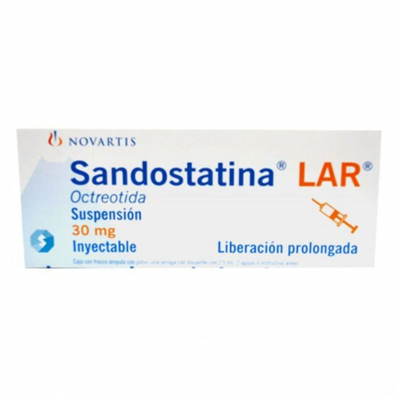 Sandostatina Lar (Octreotida) Jeringa Prellenada 30Mg Con 1 7501124819286