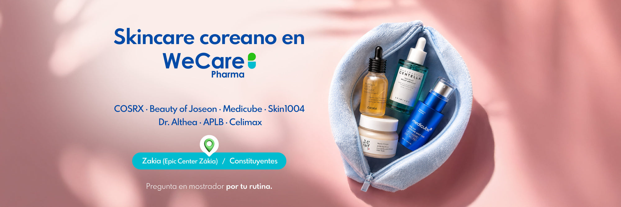 Skin Care Coreano en WeCare Pharma