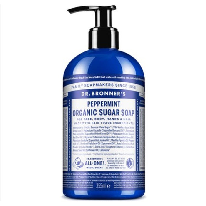 Sugar Soap Menta 355Ml Dr Bronners