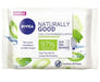 Toallitas Desmaquillantes Nivea Naturally Good Aloe Vera Con 25