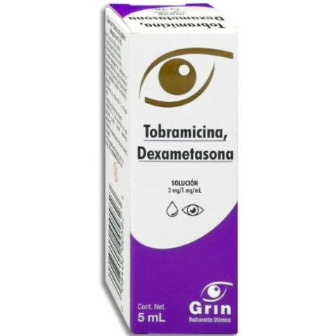 Tobramicina/Dexametasona Gotas Oftalmicas Frasco 5Ml