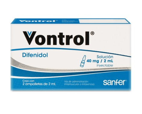 Vontrol (Difenidol) 40Mg/2Ml Ampula Con 1