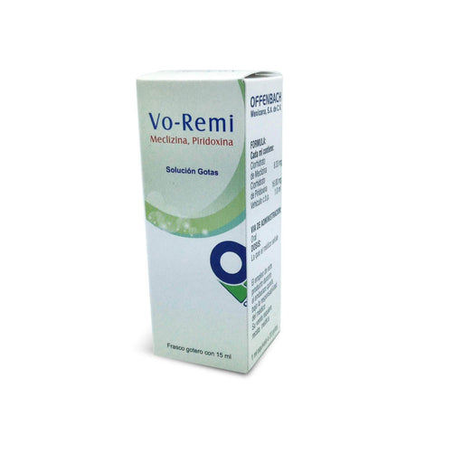 Vo-Remi Solución Gotas 8.33/16Mg Con 1 (Meclizina/Piridoxina) - 502004403458 - WeCare Pharma