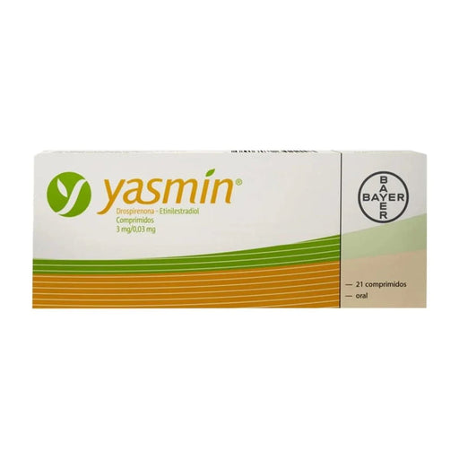 Yasmin 21 (Drospirenona/Etinilestradiol) Comp Duo 3/0.03Mg Con 21 7501318649927