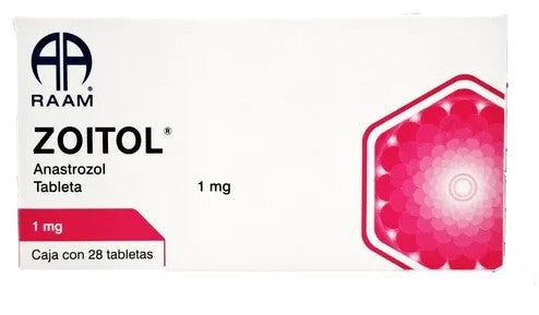 Zoitol (Anastrozol) 1Mg Tabletas Con 28