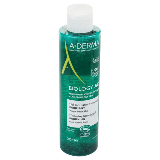 A-Derma Biology Ac Gel Limpiador Purificante 200Ml 3282770152999 2