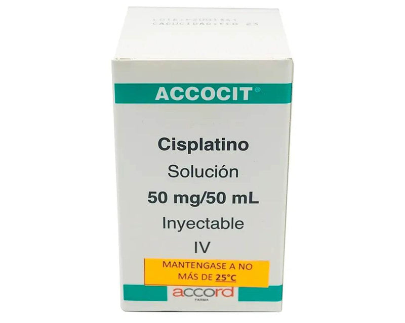 Accocit Frasco 50Mg Con 1 Ampulas (Cisplatino) - WeCare Pharma
