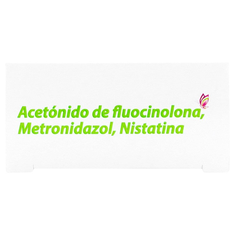 Acetonio De FlucinolonaMetronidazolNistatina Ov C10 7502211788935 5