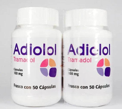 Adiolol (Tramadol) Capsulas 100Mg Con 60 Duo Pack - WeCare Pharma