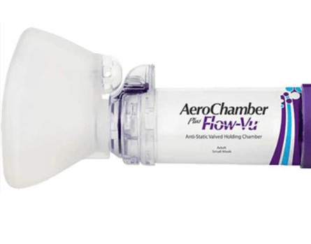Aerochamber Plus Flow-Vu Adulto - WeCare Pharma