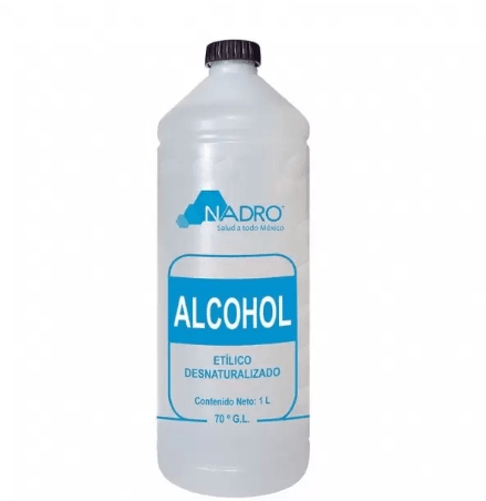 Alcohol Etí­lico Desnaturalizado Nadro 1L - WeCare Pharma