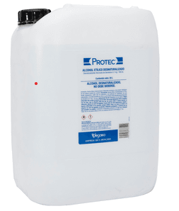 Alcohol Etí­lico Desnaturalizado Protec 20L - WeCare Pharma