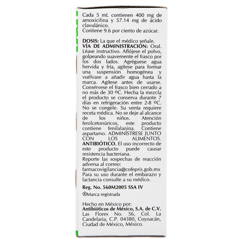 AmoxicilinaÁcido Clavulánico 40028.57Mg 50Ml 7501349029828 5