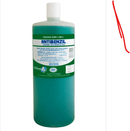 Antibenzil Jabon Quirúrgico 1000Ml - WeCare Pharma