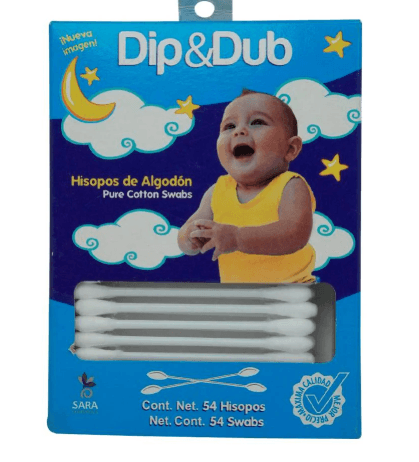Aplicadores De Algodón Dip&Dup Con 54 - WeCare Pharma