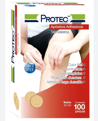 Apósito Adhesivo Circular Protec Con 100 - WeCare Pharma
