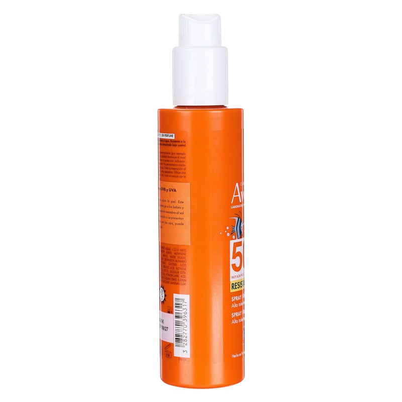 Avene Spray Niños Fps50 200Ml Resistente A ArenaAguaSudor 3282770396317 8