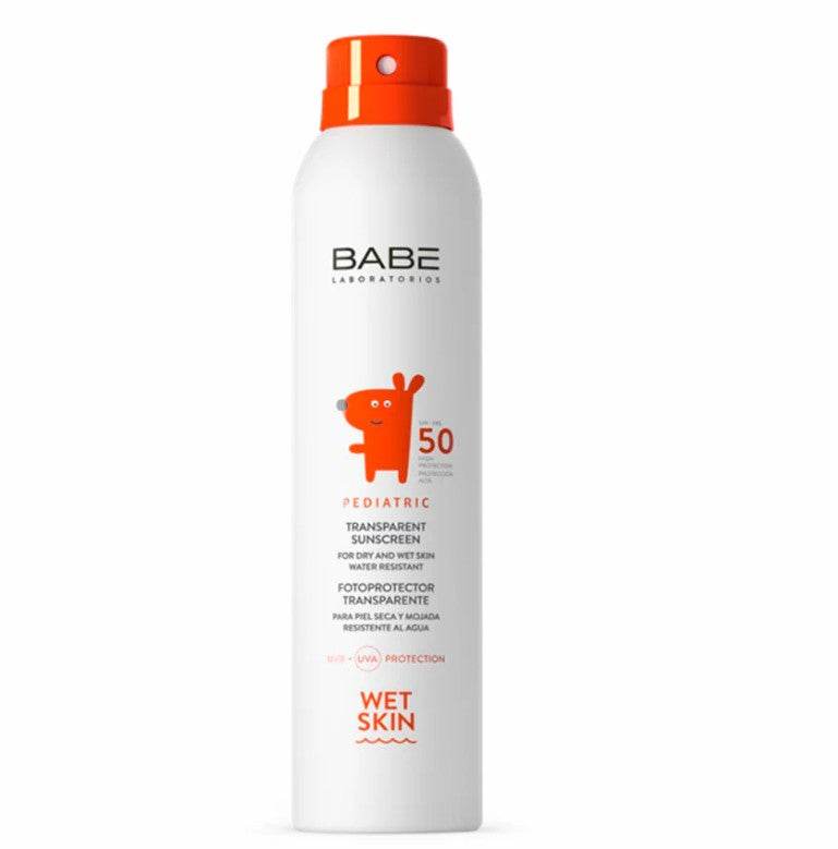 Babe Pediatrico Transparente Wt Skin Fps50 200Ml - WeCare Pharma