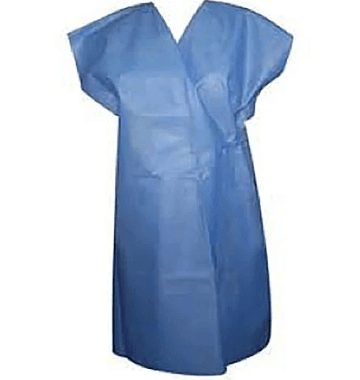 Bata Paciente Mediano Sms Con 1 - WeCare Pharma