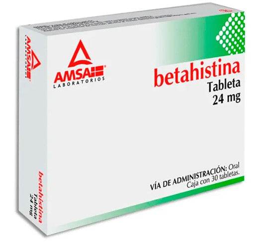Betahistina Tabletas 24Mg Con 30 Amsa - WeCare Pharma