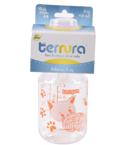 Biberon Flujo Medio 4 Oz Ternura - WeCare Pharma