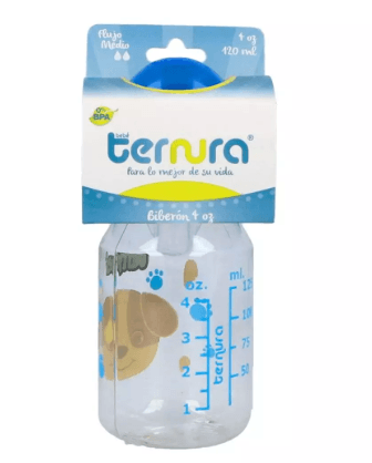 Biberon Flujo Medio 4Oz Ternura - WeCare Pharma