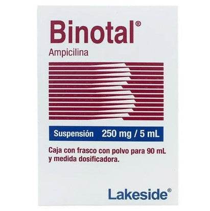Binotal (Ampicilina) Suspensión 250Mg/5Ml 90Ml - WeCare Pharma